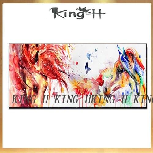 Настенные акварельные картины KING-H China At AliExpress