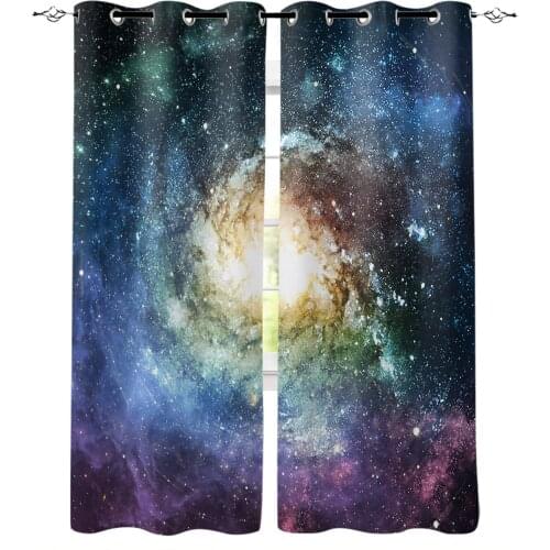 Cosmic Galaxy Bedroom Modern Window Curtain for Living Room Decoration Curtains Home Textile Drapes