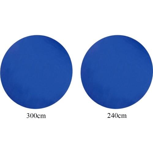 Round Outdoor Indoor Above-ground/Inground Pool Cover Tarpaulin for Frame Pool Cover Solar Swimming Pool Cover