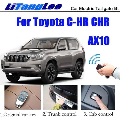 LiTangLee Car Electric Tail Gate Lift Trunk Rear Door Assist System For Toyota C-HR CHR AX10 2018~2020Original keyRemote Control