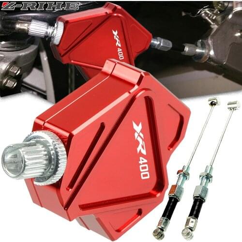 Motorcycle For Honda XR400 MOTARD 1996-2008 2006 2007 XR 400 CNC Motocross Dirtbike Stunt Clutch Lever Easy Pull Cable System