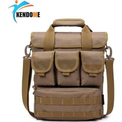 Mens Economic Outdoor Tactical Bag Oxford Messenger Military Camouflage Crossbody Shoulder Bags Sports Toolkit Handbag