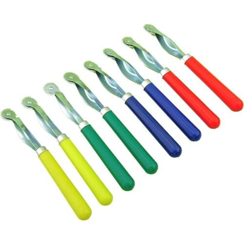 Handle thread pressing wheel cloth spacing wheel tailoring threading tool pointed tooth marking thread pressing accessories