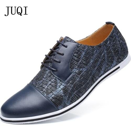 2018 New Fashion Men Shoes Men Patchwork PU Leather Shoes Male Casual Breathable Shoes Plus Size Free Shipping