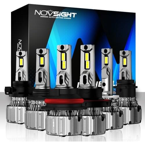 NOVSIGHT 70W 15000LM Car LED Headlight for Cars H1 H4 H7 H11 H13 9005/HB3 9006/HB4 LED Light Bulbs 6500K Auto Car Headlamp Kit
