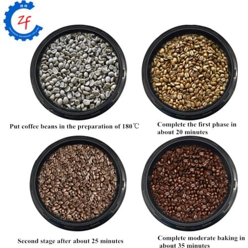 Hot sale coffee roasting equipment roasted coffee beans machine