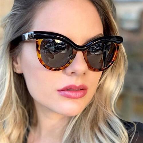 New Arrival Cat Eye Vintage Sunglasses Women Fashion Leopard Sun Glasses Sexy Ladies Eyewears UV400 Goggles