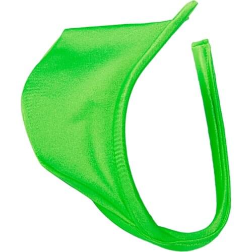 Sexy C-string Thong Invisible Underwear Panty G-Strings Thongs Mens Underwear For Men - Lime