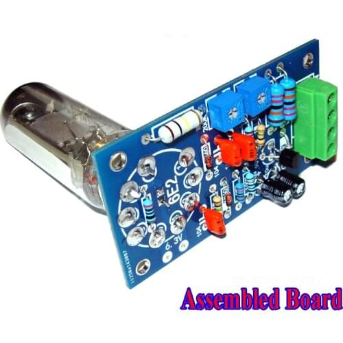 Assembled VU Meter Audio Level Indicator Board For 6E2 EM84 EM87 EM800 6UH6 Tube Magic Eye EL188