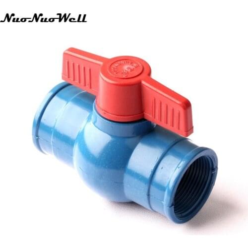1pcs NuoNuoWell 2"(N80) Thread Connector Valve Drip Tape for Garden Greenhouse Micro Drip Irrigation Fittings Hose Pipe Coupling