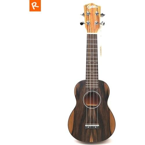 21 Inch Ukulele Soprano Matte Finishing Mahogany Walnut Concert Ukulele Dark Brown Color for Kids Gifts UK2155