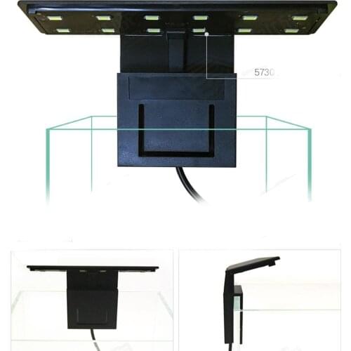 Ultra Thin High Power X3 High Brightness Aquarium Fish Tank 5730 LED Light Energy-Saving Lamp Decorative Light EU Plug