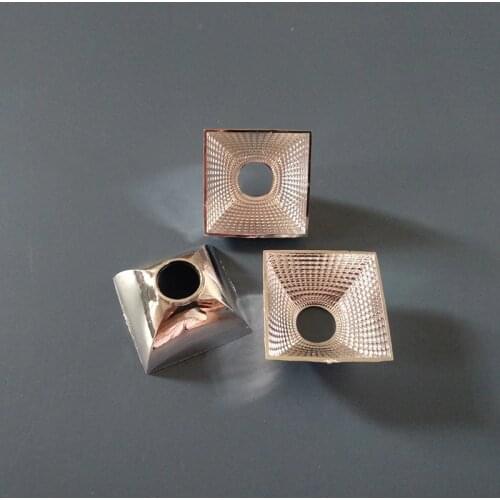 #ZLI-30.5 High quality Led Reflector Cup, Size: 30.5X30.5X15mm, Degree: 24 , Reflectivity: 98%, Clean Surface, PC Materials
