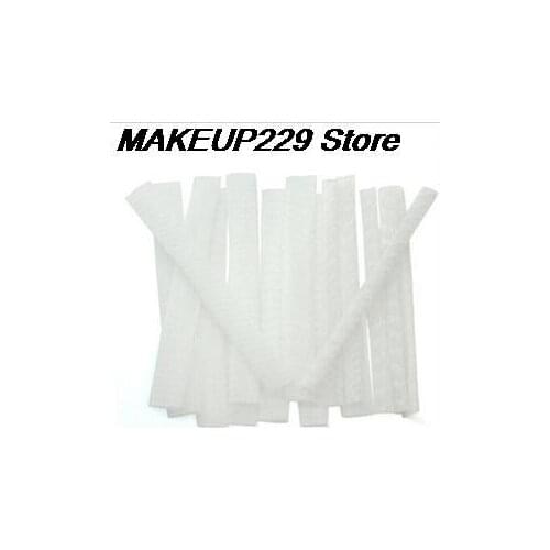 15pcs/set White Make Up Cosmetic Brushes Guard Mesh Protectors Cover Brushes Protective Fast Shipping