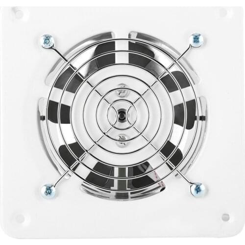 4inch Inline Duct Fan Low Noise Ventilation Blower 25w Through-the-Wall Exhaust Fan for Kitchen Bathroom Garage TS2