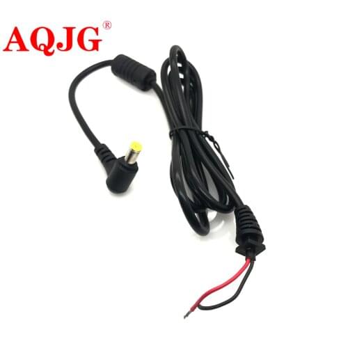 5.5x1.7mm DC Power Charger Plug Cable Connector for Acer Laptop adapter Promotion Computer DC cable Black 1.2M AQJG