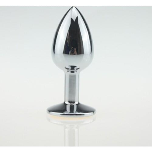 ANAL PLUG Small Stainless Steel Vibrator Anal Plug Butt Plug Metal Anal Sex Toys For Men Gay Sex Products For Men