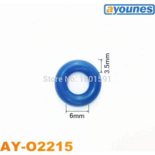 Free shipping 100pieces . oring seals 6*3.5mm for fuel injector repair kits /rebuild kits (AY-O2215)