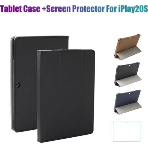 HOT-PU Case+Screen Protector for ALLDO IPlay20S 10.1 Inch Tablet Case Flip Case Tablet Stand for IPlay 20S