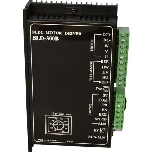 24V 36V48V 57mm BLDC Motor Driver 300W 18V-50V DC Brushless DC Motor Driver Controller BLD-300B