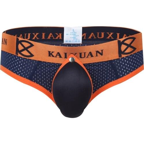 Breathable Gay Sexy underwear Men Jockstrap Briefs LOGO New Brand Men Bikini Mens Underwear Mens Panties Gift