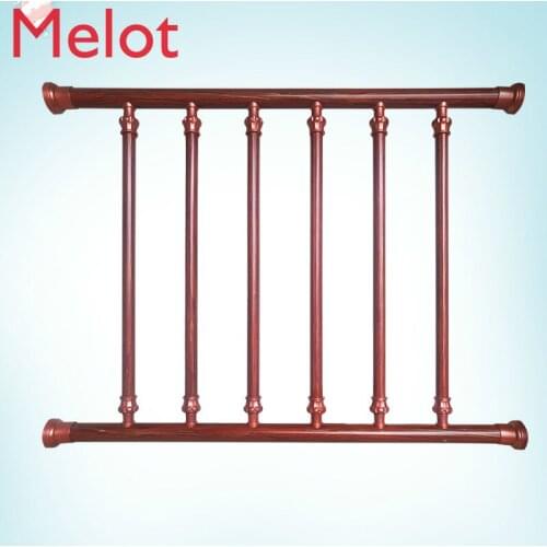 Customized Protective Grating Window Sill Balcony Punch-Free Floor Bay Window Aluminum Alloy Indoor Railing Home Self-Installed