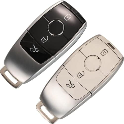 Kutery 3 Buttons Car Remote key shell Fob For Mercedes Benz 2017 E Class E43 E300 E400 W213 2018 S Class