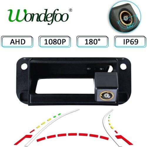 180° 1080P AHD HD Car Rear view camera For Mercedes Benz C Class W204 C180 C200 C260 Waterproof Night vision Reversing camera