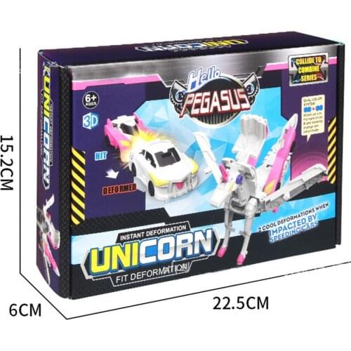 Hello Carbot Unicorn Mirinae Prime Series Body Robot Kit Toys Models 2 In 1 One Step Model Deformed Car Toy For Boy Girl Gift