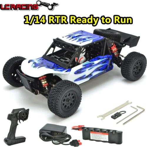 LC RACING/Tacon 1:14 EMB DTH Brushless motor Off Road 4WD RC Car DT Chassis RTR assembled Professional control toys