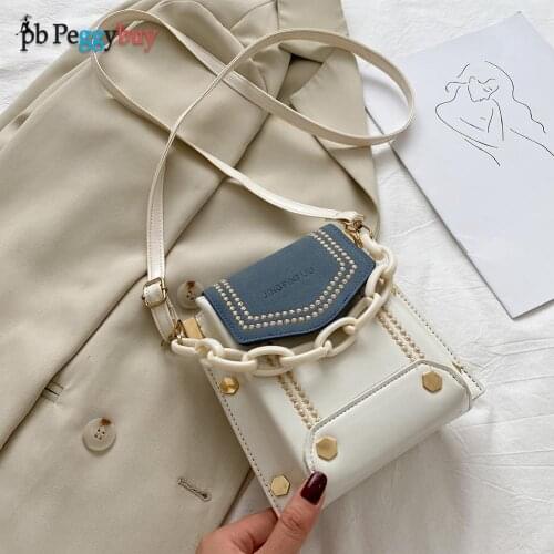 Fashion Simple Small Bag Women Designer Handbag 2021 High-quality PU Leather Chain Mobile Phone Shoulder Bags Tote Handbags