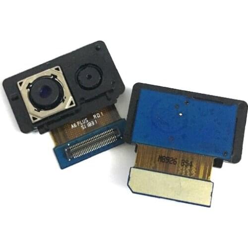 Back Camera Front Camera Flex Cable Rear Big & Small Camera Module For Samsung A6 A6 Plus A6+ Replacment Parts