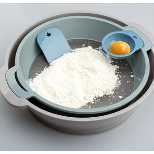 Flour Sieve Powder Sieve Mesh Kitchen Gadget For Cakes Hand-Screened Sugar Mesh Sieve Baking Sieve Strainer Bakeware Cocina