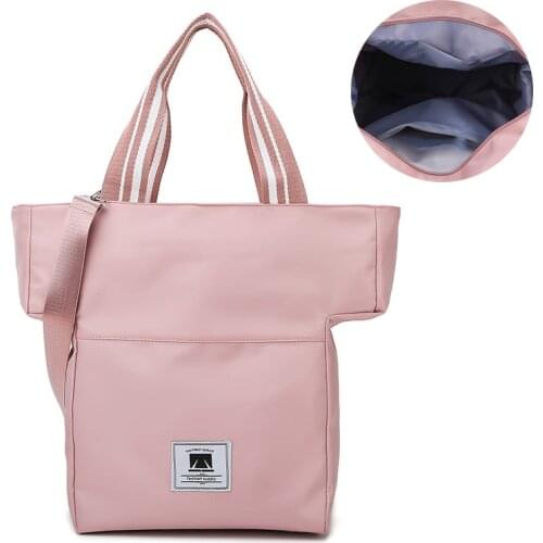 2021 T-Shaped Fitness Bag Dry Wet Separation Yoga Exercise Bag Portable Large Capacity Travel bag for Women