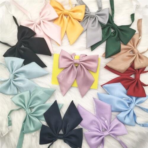 Women Ties Fashion Butterfly Party Wedding Bow Tie for Girls Candy Solid Color Uniform Bowknot Wholesale Accessories Bowtie