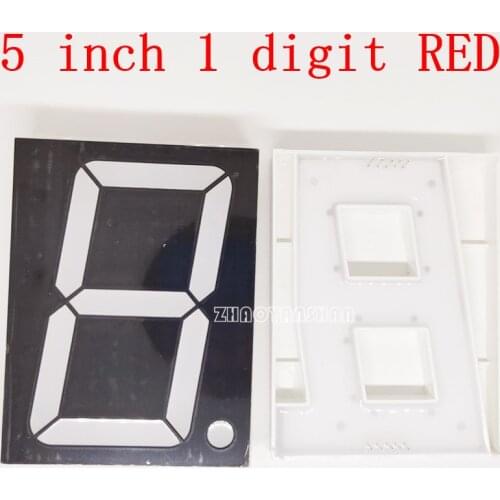 1pcs X 5inch 1digit RED 8 segment led display 50101AS/50101BS