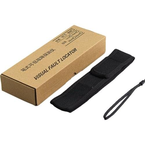 10MW 10KM Visual Fault Locator Fiber Optic Cable Tester Test Equipment Red Light Pen,Optical Fiber Test Pen,Clear Pen