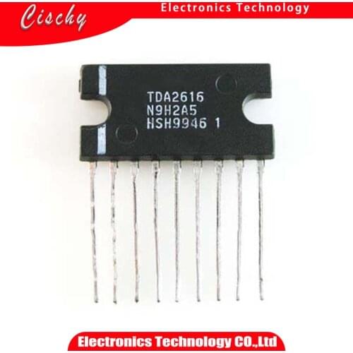 5PCS TDA2616 ZIP Audio Power Amplifier IC Integrated Circuit Electronic Components cischy