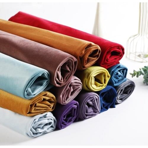 50x150cm Plush Fabric Short plush crystal super soft plush fabric for sewing dolls DIY Handmade Home Textile Cloth For Toys