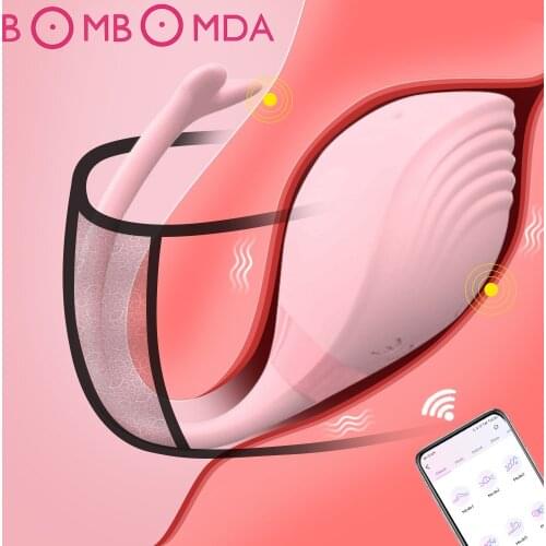 Wireless APP Control Vibrating Egg Vibrator Wearable Panties Vibrators G Spot Stimulator Vaginal Kegel Ball Sex Toy For Women