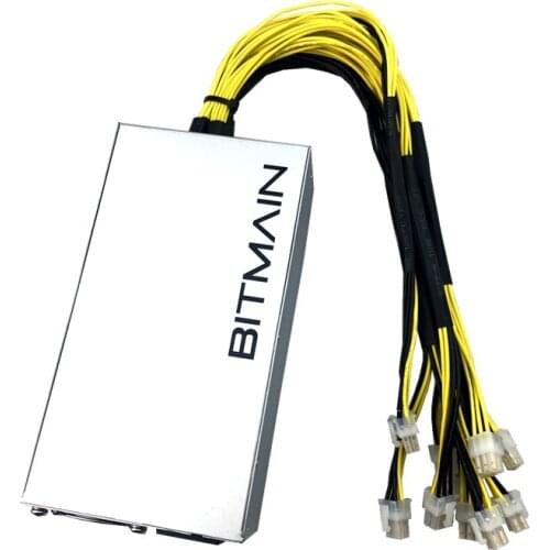 1800W 10* 6PIN Mining Machine Power Supply Ant Series Mining Machine 1800W Mining PSU Power Supply for Bitcoin Litecoin Antminer