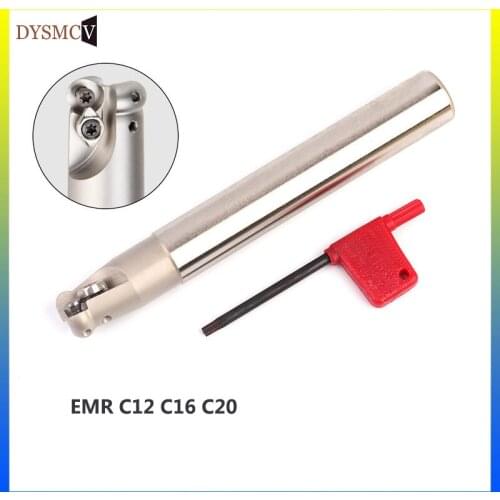 EMR C12 C16 C19 C20 4R16 5R20 200 two carbide inserts RP hug end alloy round milling cutter milling milling point
