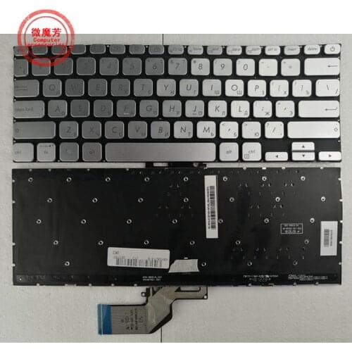 NEW FOR ASUS ADOL14 ADOL14F ADOL14FA X403F S403F A403F ADOL13u ADOL13f 2019 Year US/Ru Laptop Keyboard Backlit English Russian