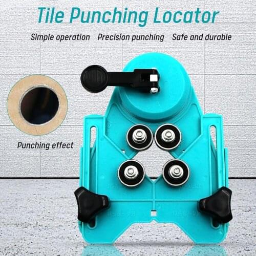Adjustable 4-83mm Drill Chuck Vacuum Base Sucker Diamond Coated Glass Drill Bit Fit Tile Glass Hole Saw Openings Locator
