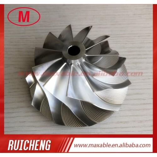 S400 171691 74.53/101.44mm 11+0 blades Turbo Billet/milling/aluminum 2618 compressor wheel