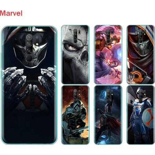 Silicone Cover Marvel Future Fight For Xiaomi Redmi Note 10 10S 9 9S Pro Max 9T 8T 8 7 6 5 Pro 5A Phone Case