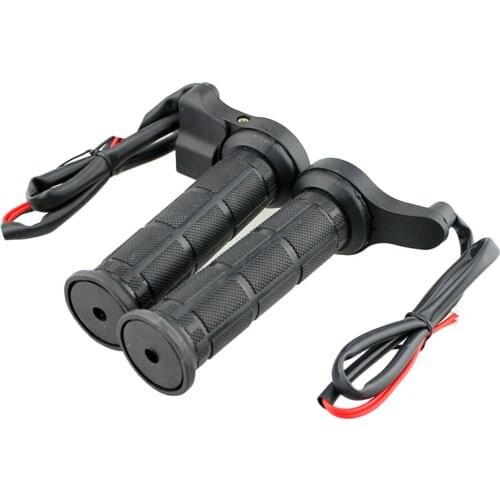 Universal Motorcycle Electric Heating Handlebar Warmer Grip Warmer 12V Heated Grips for 22mm Diameter Motorcycle Handlebar