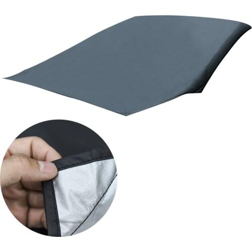Car Front Windshield Snow Ice Protection Sun Shield Cover Visor Oxford Cloth Protector