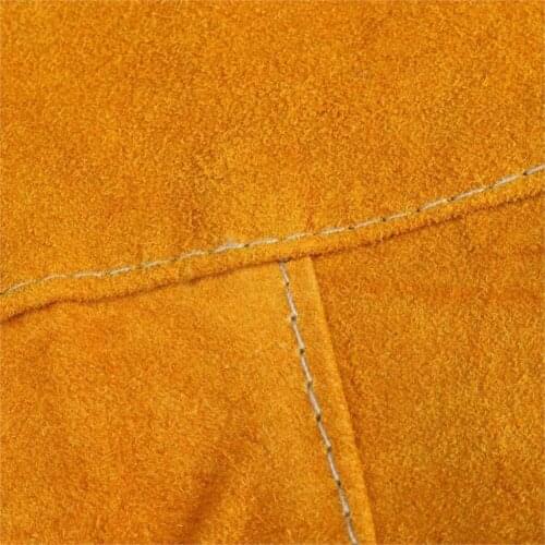 Welder Protection Apron Leather Welders / Welding / Carpenters / Blacksmith Apron Protection Clothes Bib Braided Skirt