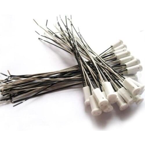 10pcs/lot 12V 220V G4 Lamp Socket, 20cm 30cm White / Black G4 Lamp Holder For LED Crystal Heads Light Bulb Halogen Light Bulb